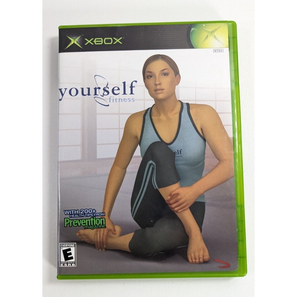 Yourself Fitness Original Xbox Game CIB Exercise Yoga Pilates Workout Maya